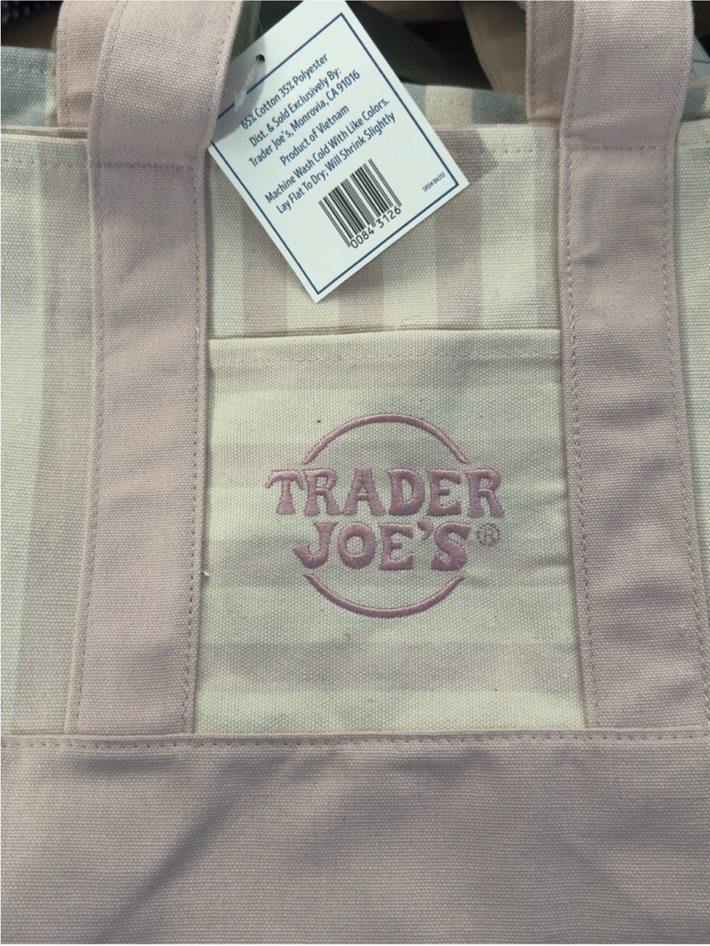 NWT Trader Joe’s Limited Edition Mini Tote